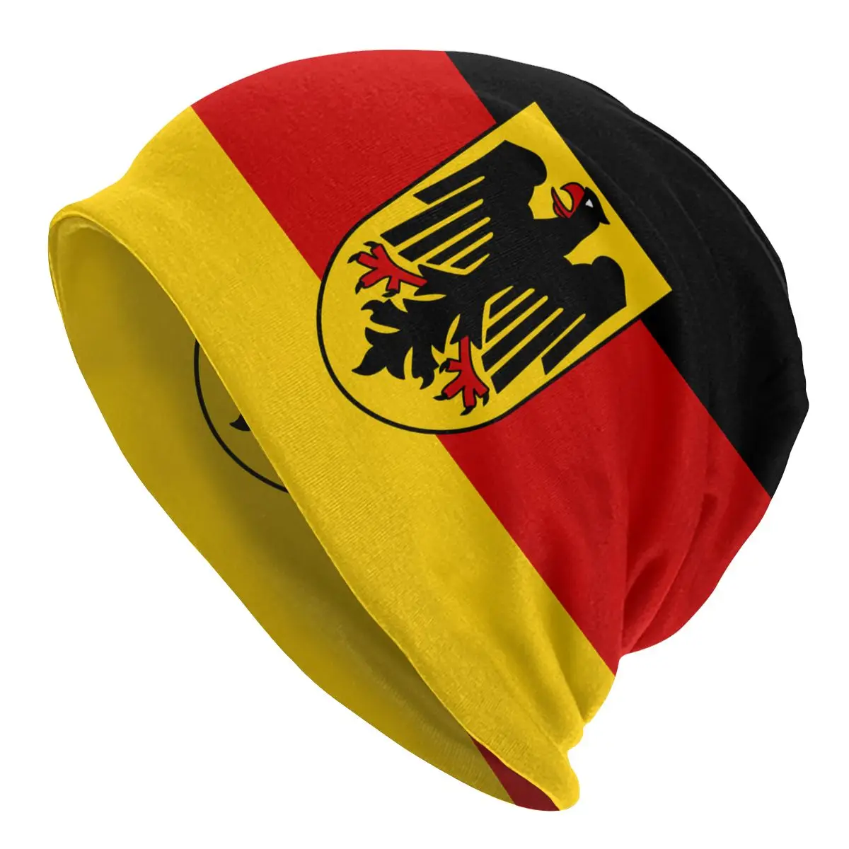 

Germany Flag Unisex Bonnet Winter Warm Knitted Hat Skullies Beanies Cap Adult German Patriotic Beanie Hat Outdoor Ski Cap