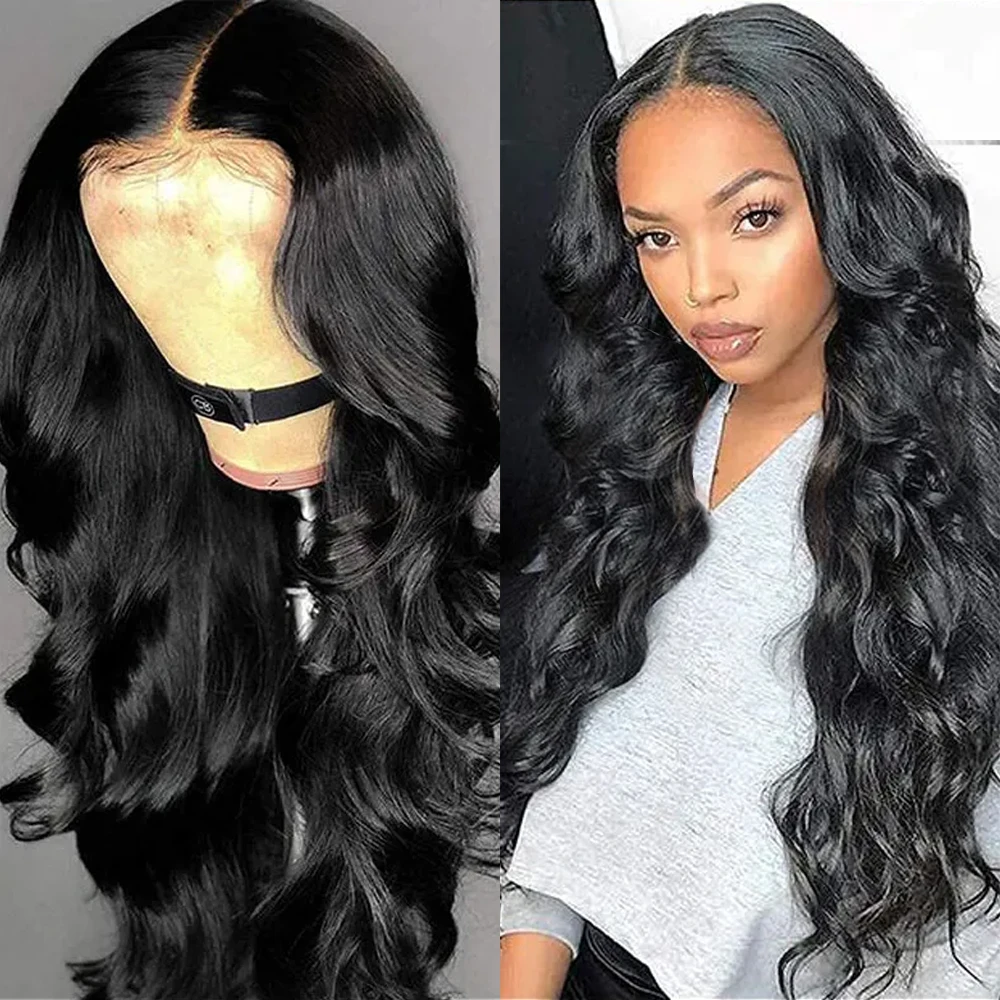 

Glueless Wig Human Hair Ready To Wear Body Wave 7x5 Lace Closure 13x4 Lace Front Bleached Knots For Women Preplucked Hairline