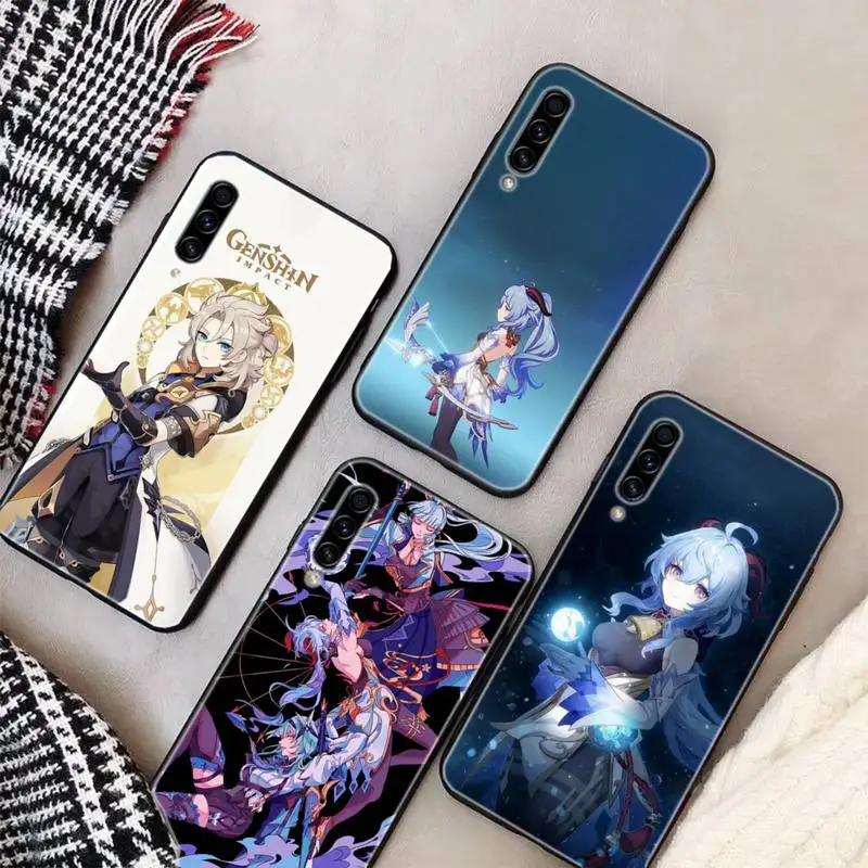 

Genshin Impact DIY Phone Case For Samsung S9 10 20 Plus Note 9 10 10plus 20 Ultra A20 21s J7 Plus 8