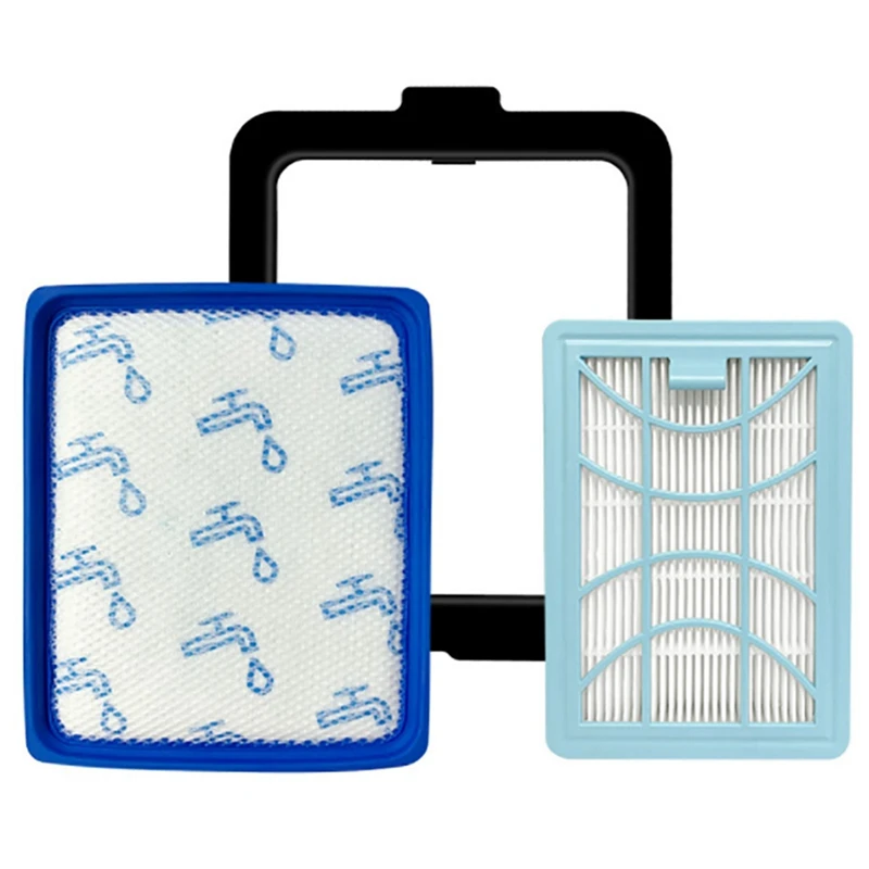 

2X HEPA Filter Replacement Kit For FC9732 FC9728 FC9735 Vacuum Cleaner HEPA Filter Frame Replacement Kit