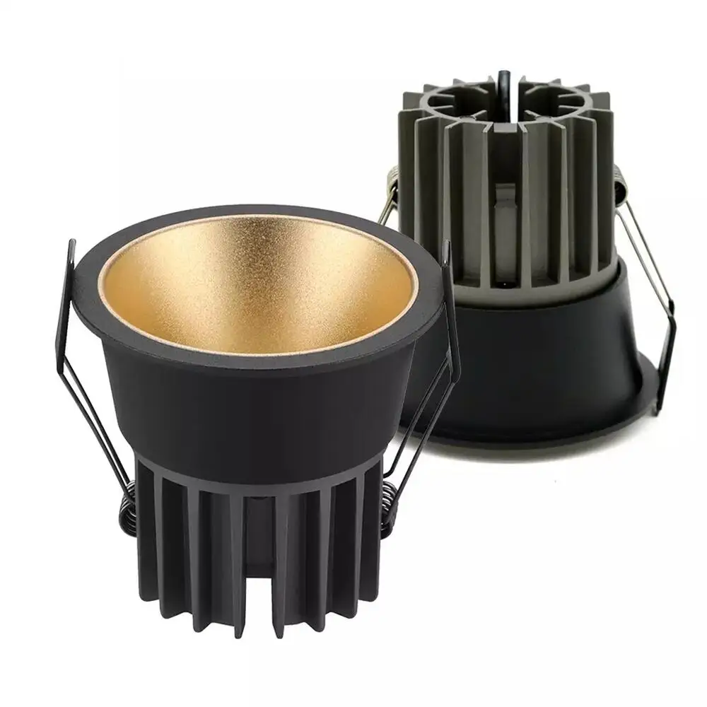 

Dimmable LED Downlight Recessed Ceiling Lamp Spotlight - Aluminum COB Light Available in 7-24W,Compatible with AC110V/220V