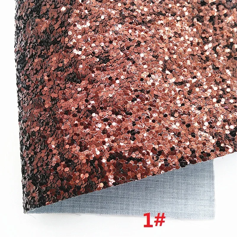 Коричневый объемный блестящий кожаный лист зеркальная фотокожа цветочный