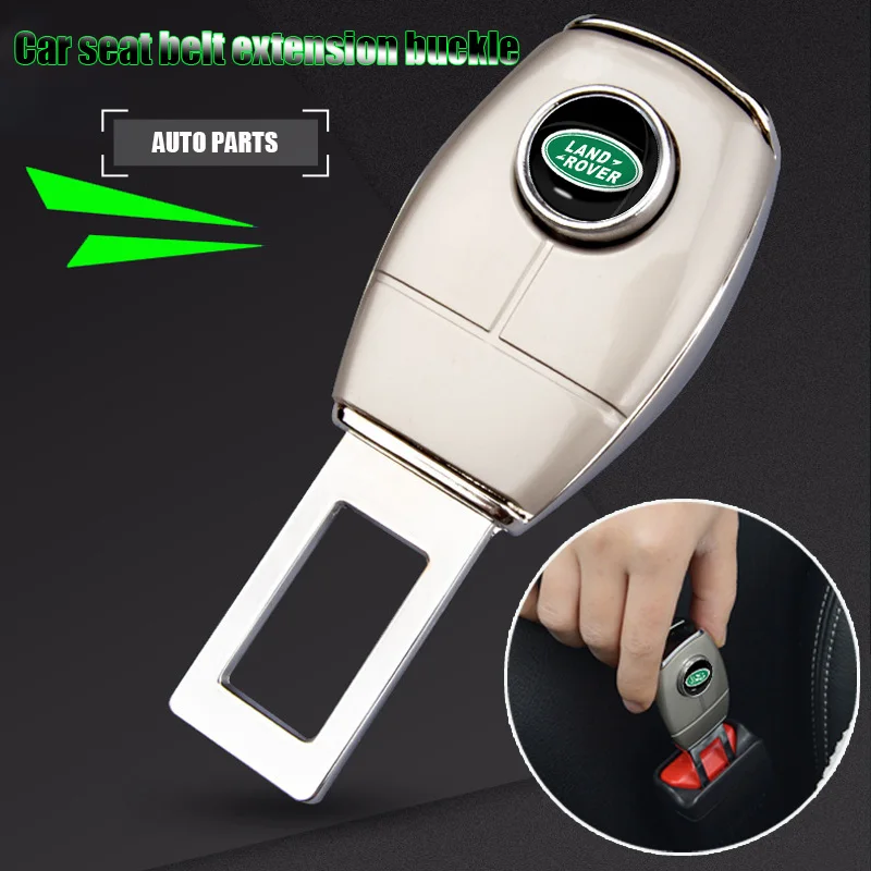 

Car Seat Belt Extension Auto Belts Extender for Land Rover Evoque Range Autobiography Emblem Discovery 2 3 4 Sport Accessories