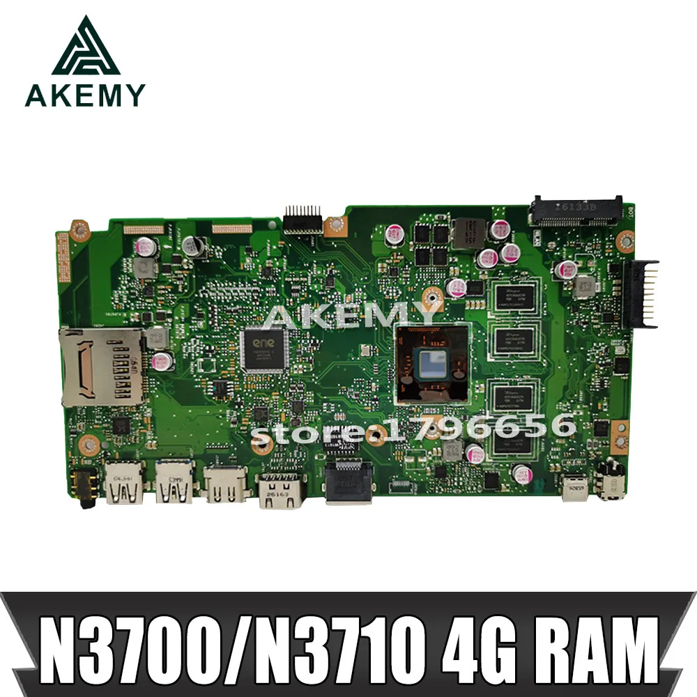 

NEW X540SA mainboard REV 2.0 For Asus X540 X540S X540SA X540SAA laptop motherboard Test ok 4GB-RAM N3710/N3700 CPU