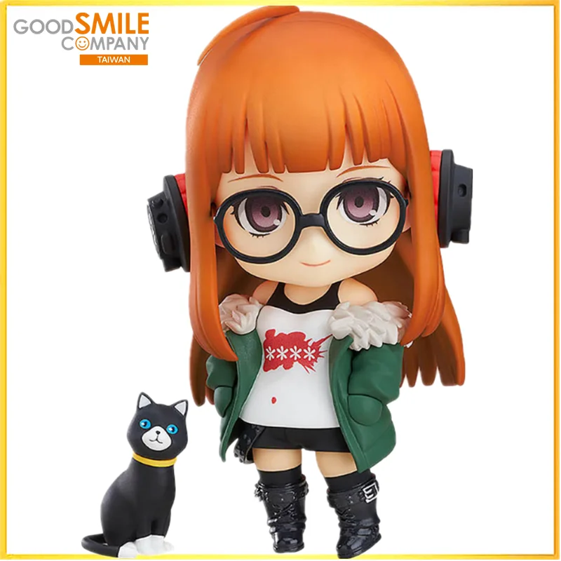 

In stock Original Good Smile Gsc Nendoroid Persona 5 P5 Futaba Sakura Kwaii Q Version Anime Figures Pvc Movable Model Toys