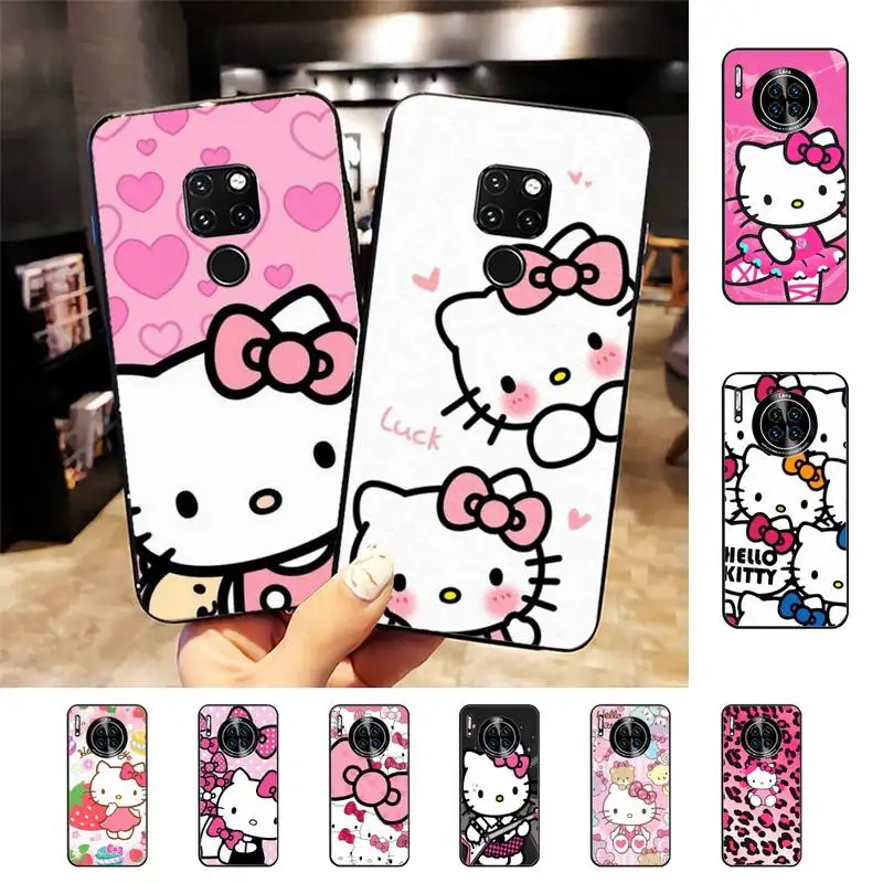 

H-Hello-k-Kitty Phone Case For Huawei Mate 10 20 30 40 50 lite pro Nova 3 3i 5 6 SE 7 pro 7SE