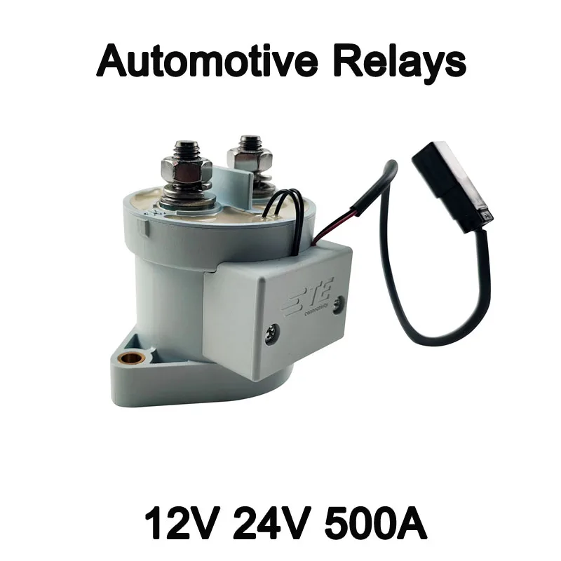 

High Voltage High Current Automotive Relay Contactor 12V 24V 500A Relays for Lithium Battery Accessories JK BMS Connector