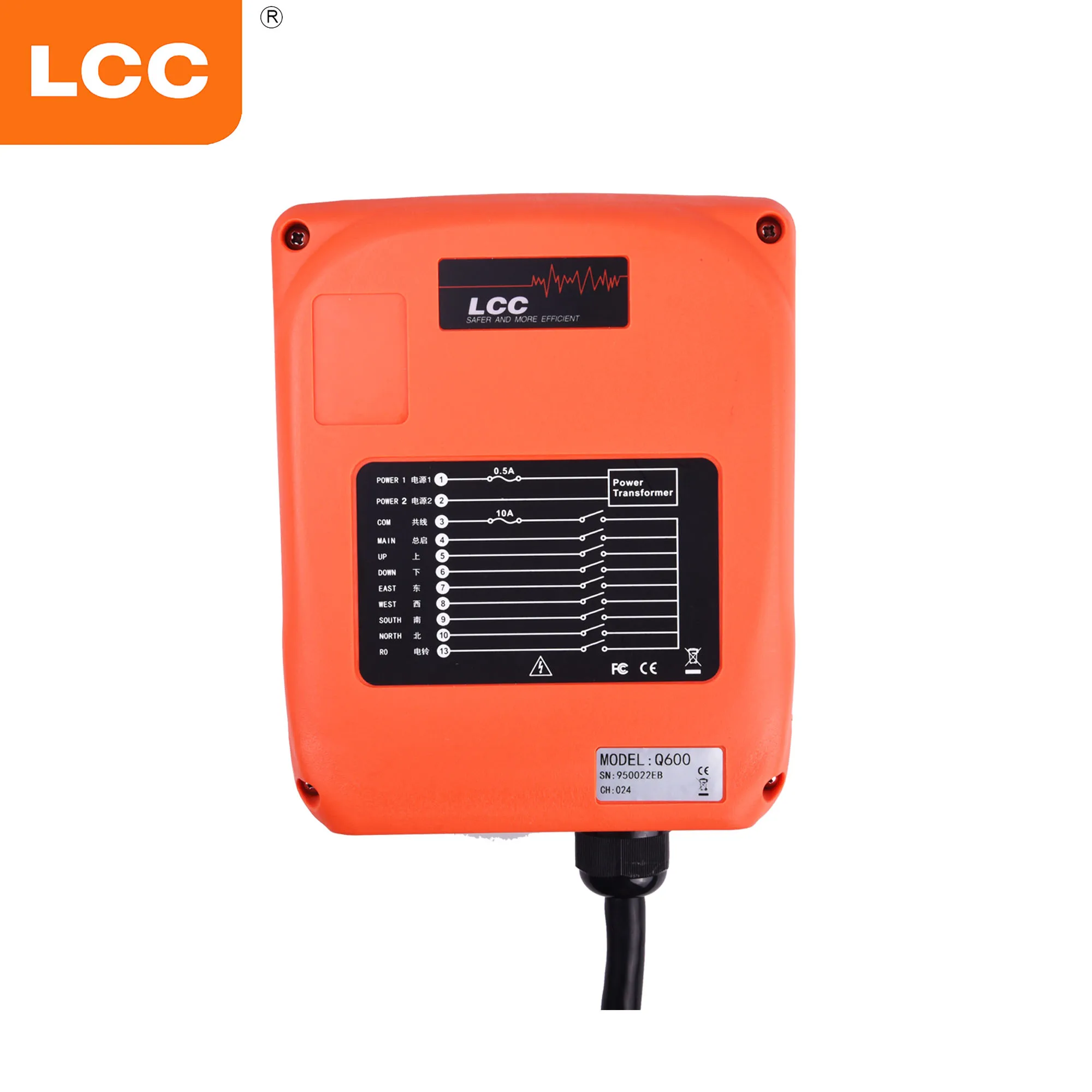 Фото Классический высококачественный бренд LCC Q600 Rf беспроводной переключатель Juuko радиопульт дистанционного управления для аксессуаров для кранов №4