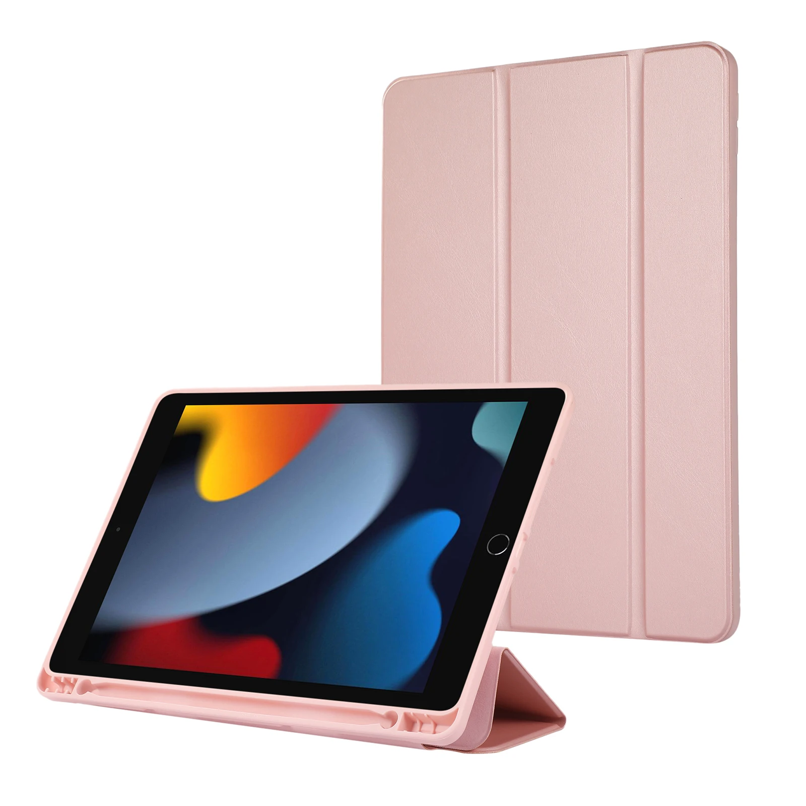 

Кожаный чехол для планшета Apple iPad 2022 10,9 10th, откидной смарт-чехол, подставка funda iPad 9th 10,2 2021 A2604 A2605 8th 2020 7th 2019