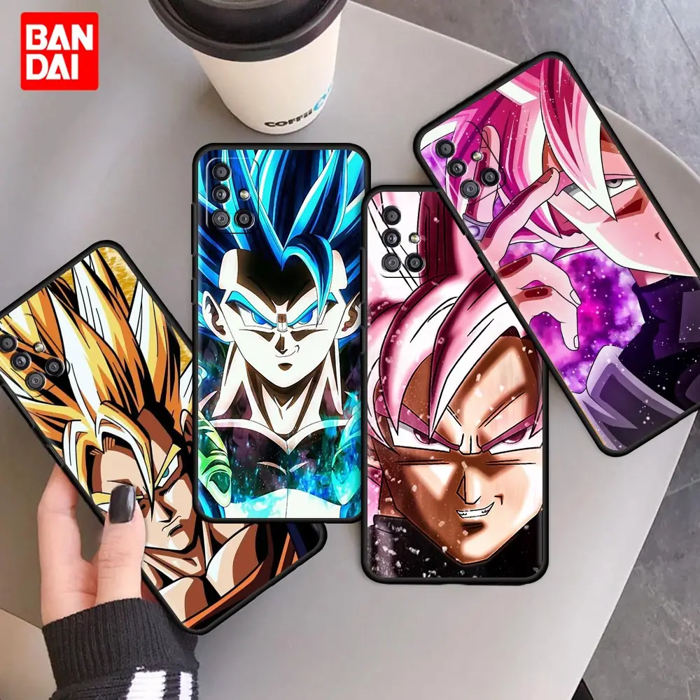 

Dragon Ball Z Anime Goku Case for Samsung Galaxy A12 A51 A21s A02 A02s A22 A32 A52 A72 4G 5G Cover Luxury Silicone Black