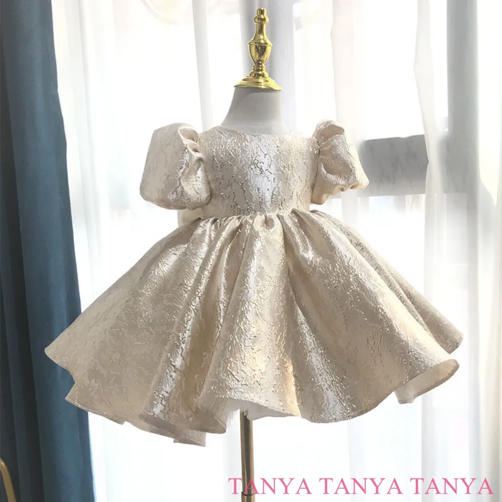 

High-grade Flower Girls Dress Fancy Ball Gown Top-quality Children's Birdesmaid Dress Princess Dress For Special Occasion SWD885