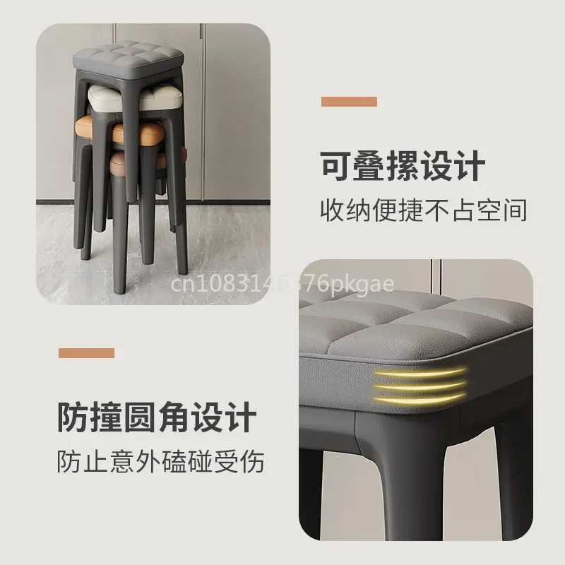 Стул обеденный утолщенный мягкий квадратный мешочек для гостиной может