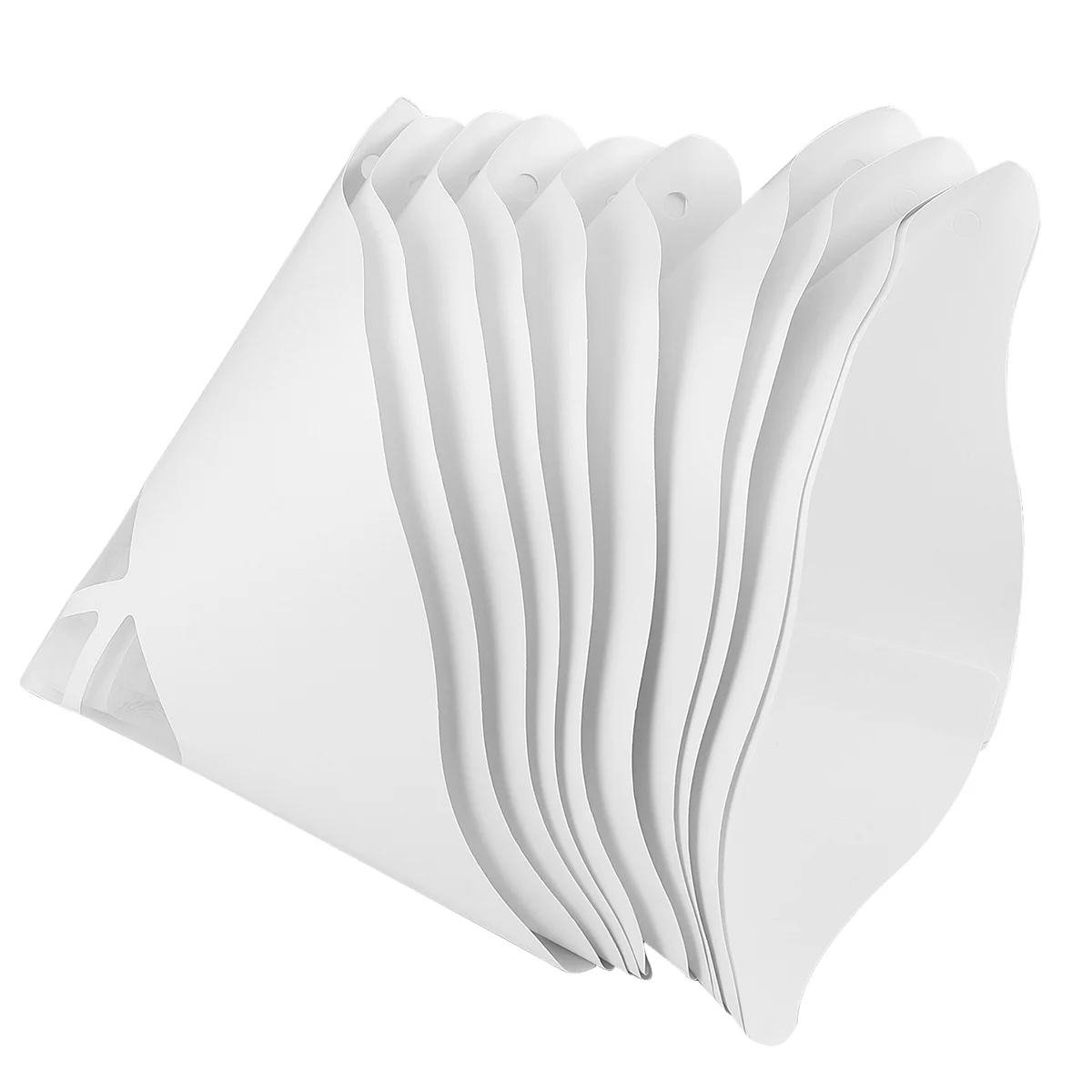 

UKCOCO 10PCS Disposable Paper Filament Filters 3D Printer Accessory for SLA Light Curing Filament (White)