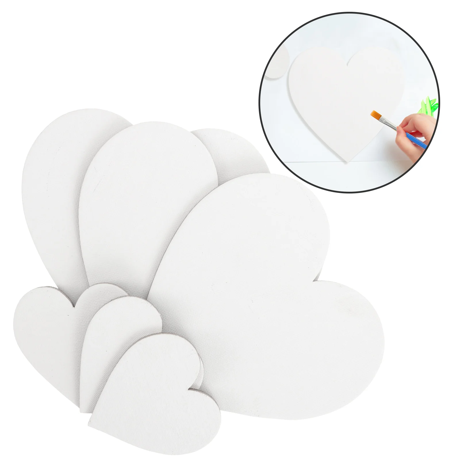 

6 шт., холщовые панели для акриловых панелей