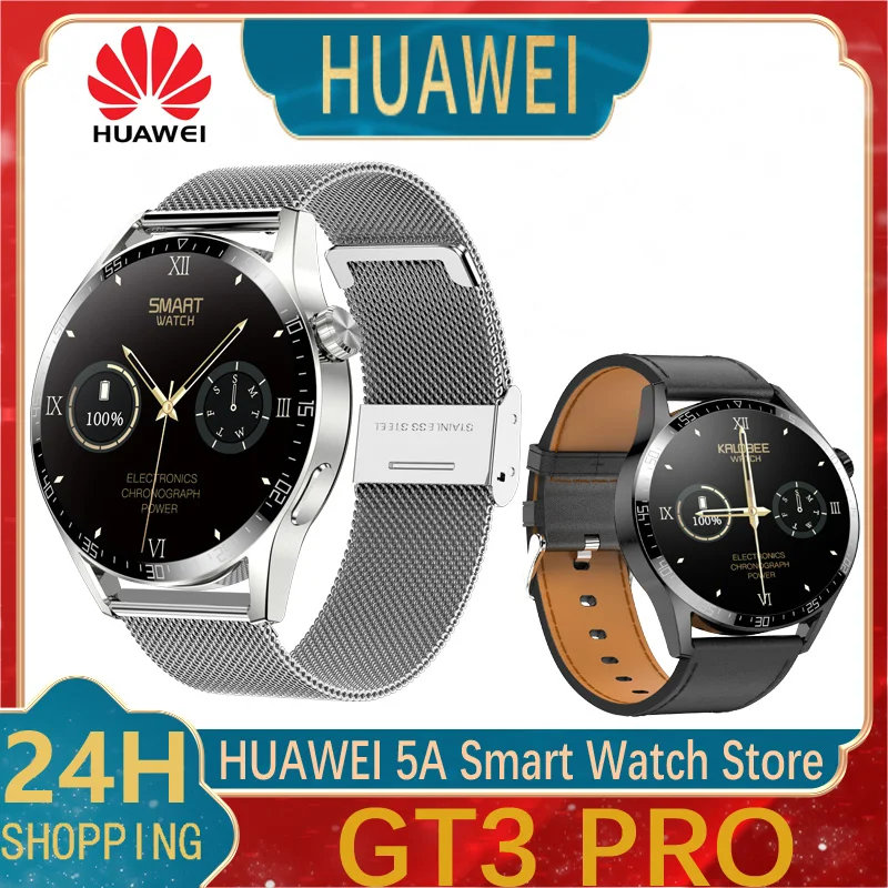 

Смарт-часы HUAWEI GT 3 Pro, часы SpO2 с мониторингом сердечного ритма, ЭКГ, длительный срок службы батареи, воспроизведение музыки, Bluetooth, звонки GT3Pro