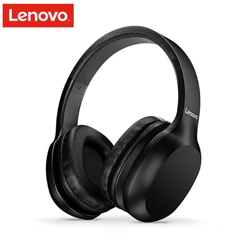 

Lenovo HD100 Noise Cancelling Headset 8D Wireless Bluetooth Subwoofer Game Music Binaural Sports Running Earphone