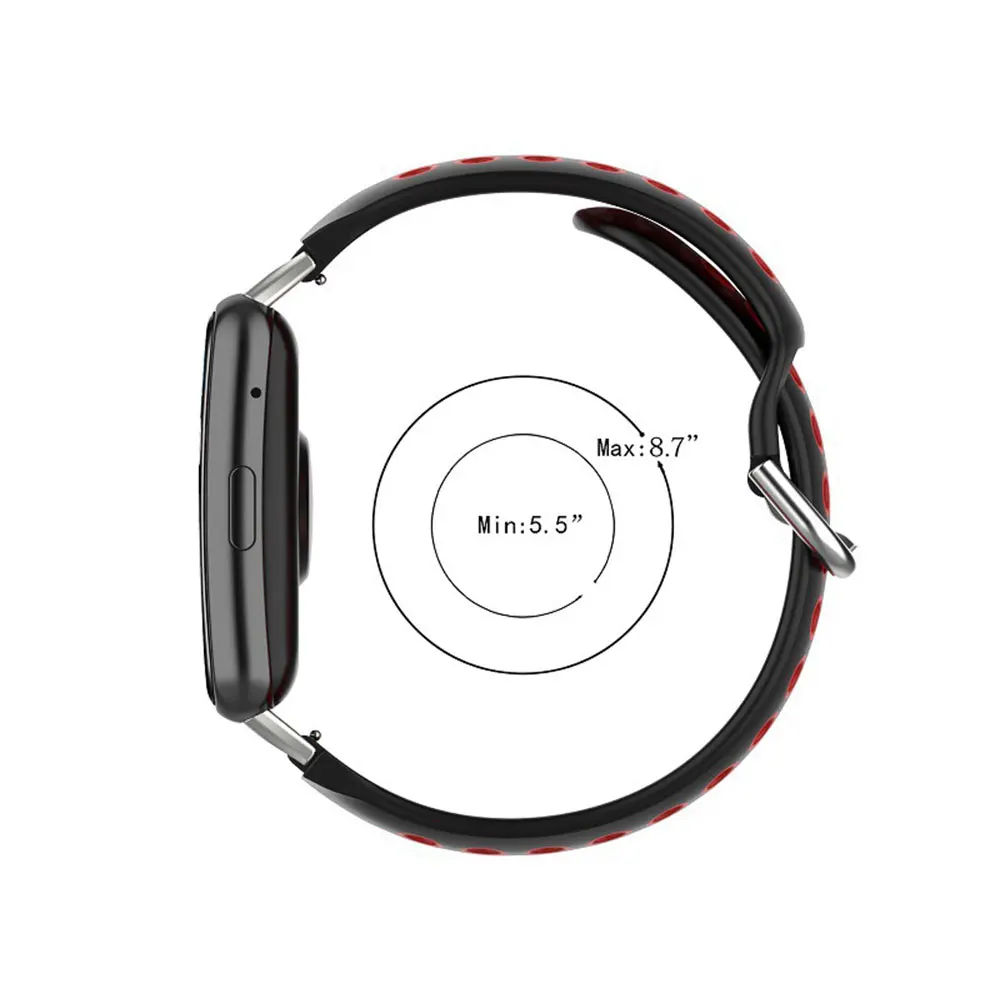 Strap For Huawei Watch Fit Soft Silicone Smartwatch Breathable Watchband Bracelet Wrist Band Accessories