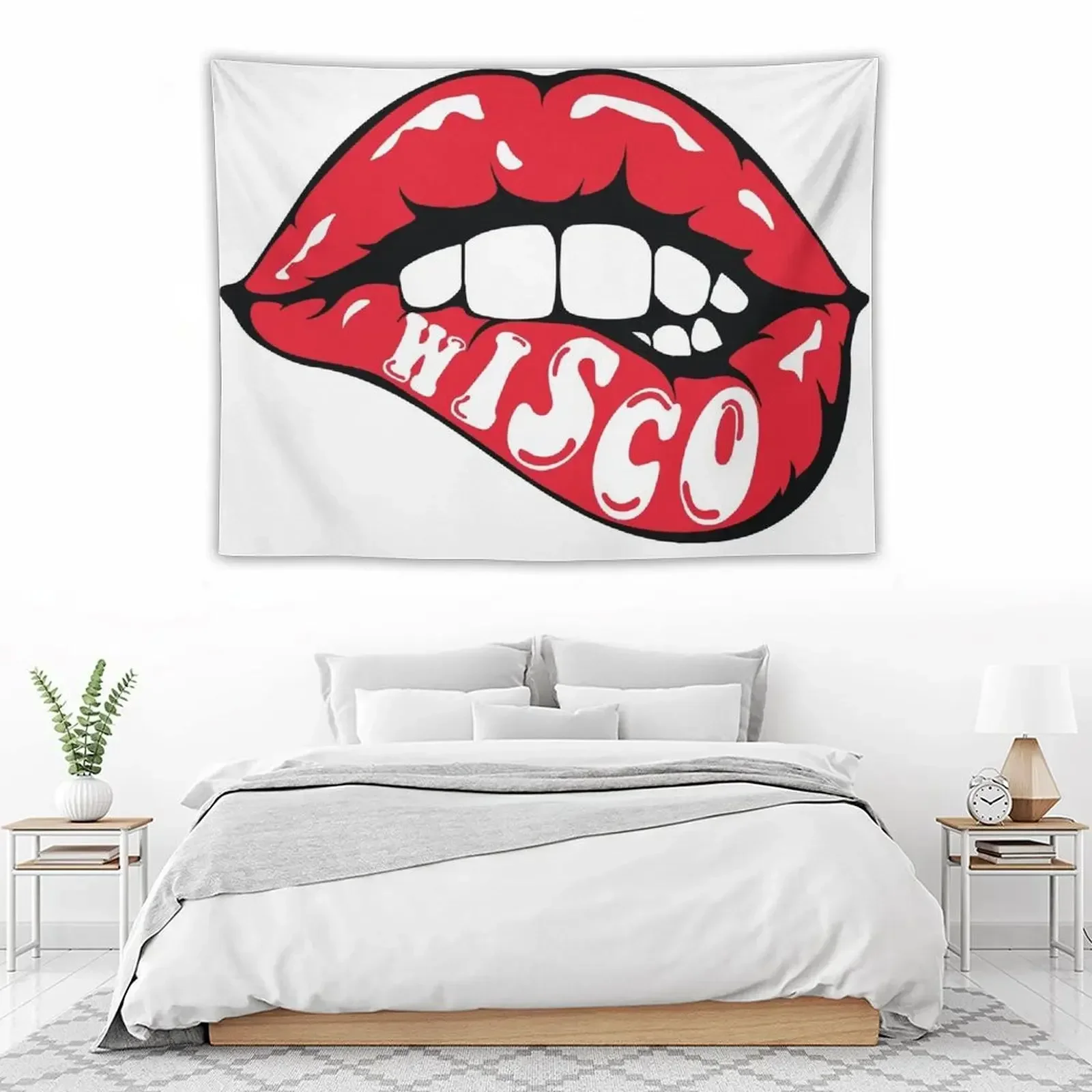 Wisco гобелен в виде губ Декор для дома декор стен