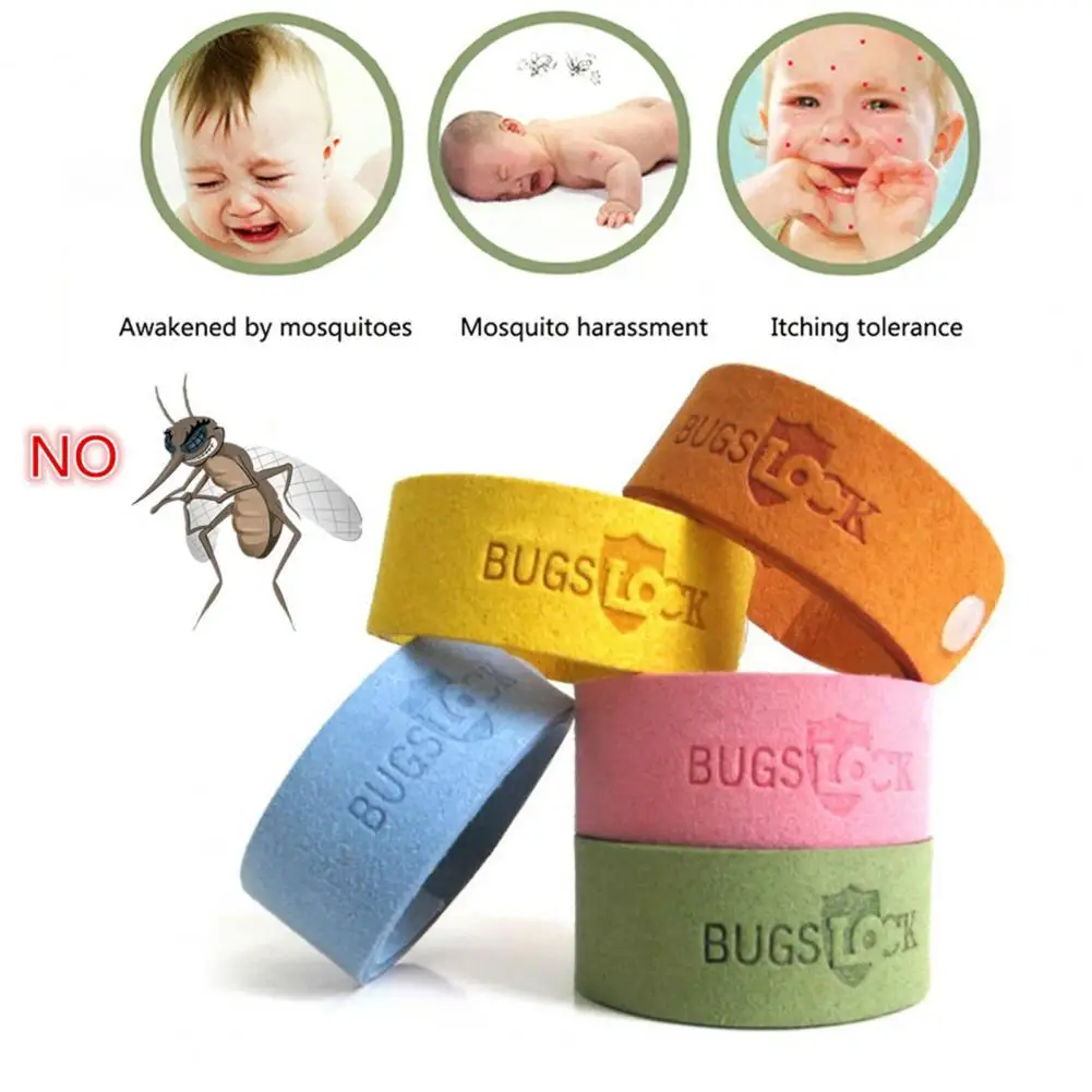 

Modern Fiber Washable Outdoors Scented Mosquito Repellent Bracelet for Camping Mosquito Repellent Repellent Bracelet