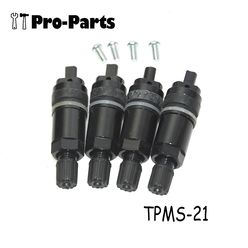 

4 шт./лот TPMS-21 клапаны для шин из алюминиевого сплава, автомобильный стержень клапана, комплект датчиков шин, клапаны датчика давления в шинах