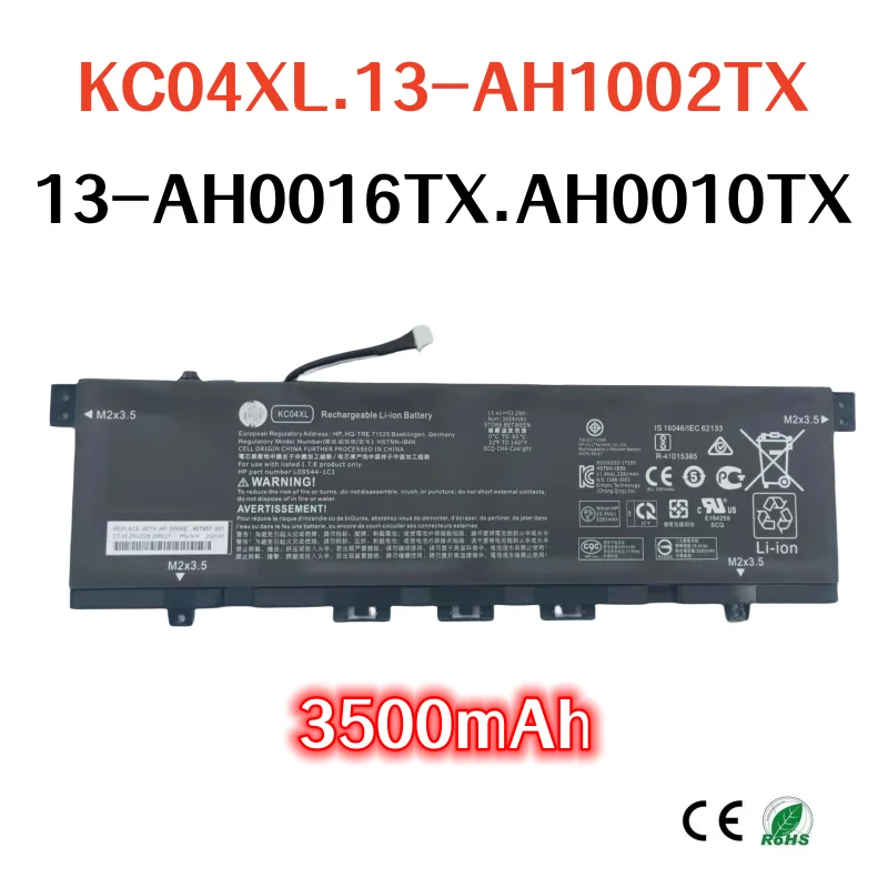 

Original 3500mAh For HP KC04XL 13-AH1002TX 13-AH0016TX AH0010TX laptop Original battery