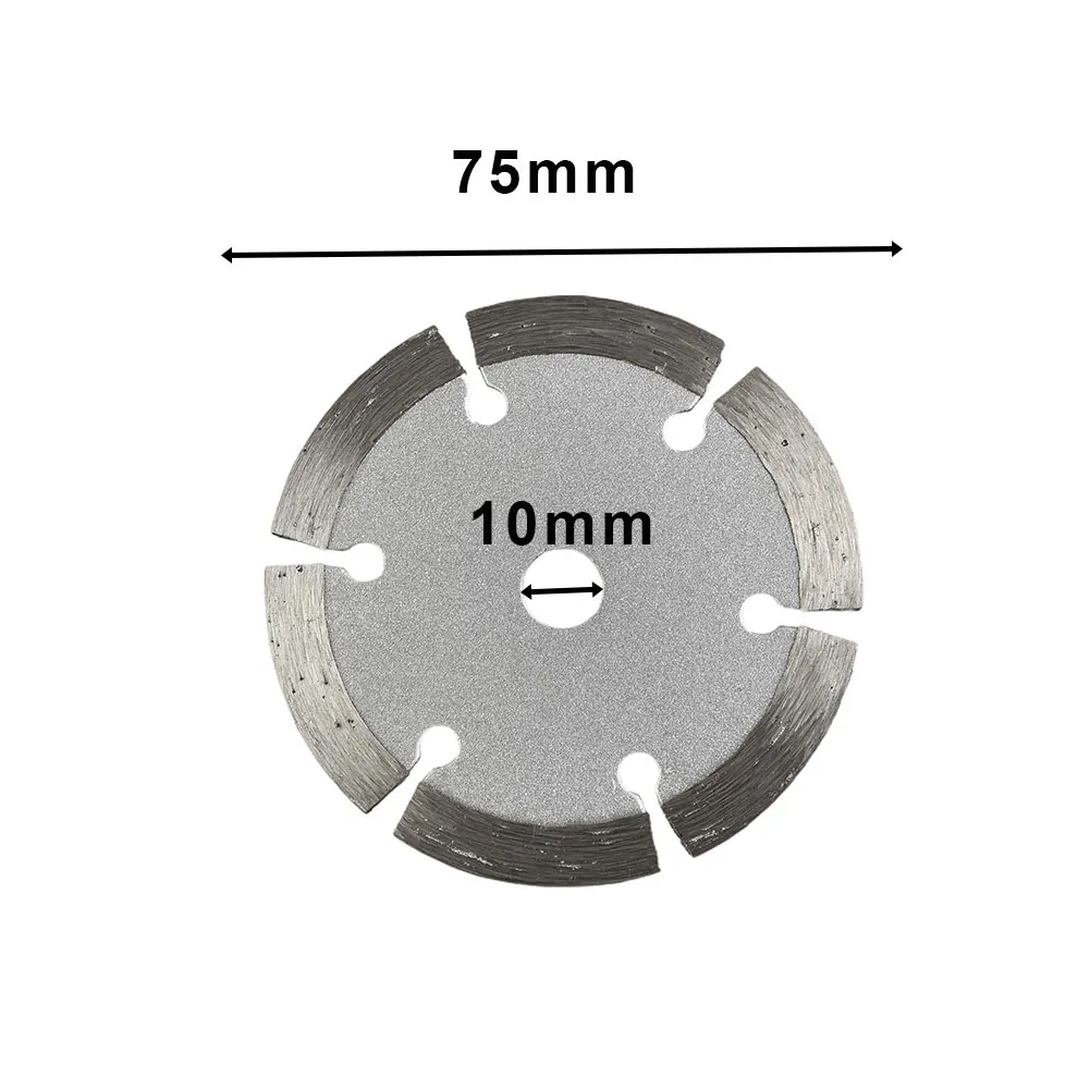 3pcs 75mm Glass Cutting Disc Metal Saw Blade Saw Blade Angle Grinder Cutting Disc For Wood Metal Plastic Glass Stone Cutting