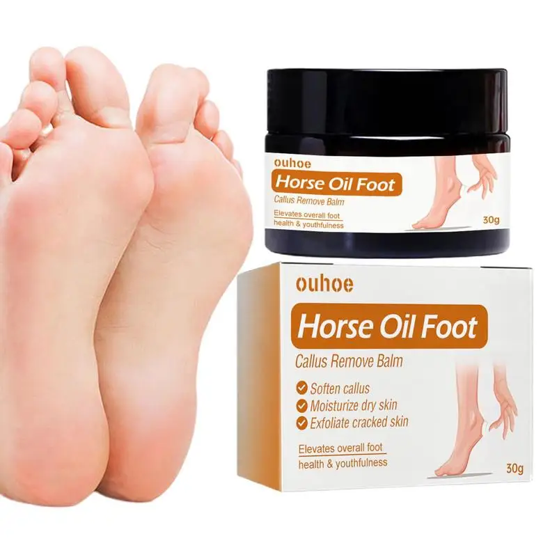 

Anti Crack Foot Cream Heel Cracked Repair Horse Oil Cream Smooth Removal Dead Skin Callus Anti-Drying Hand Feet Skin Care