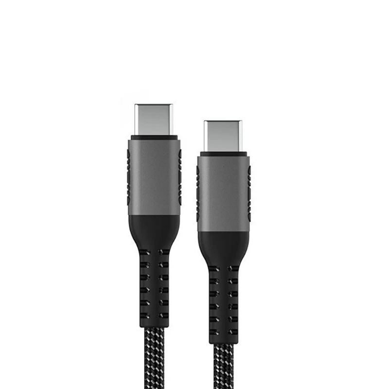 

Адаптер для зарядки PD 100 Вт, кабель Type-C в Type-C для мобильного телефона, ноутбука, кабель передачи данных типа C