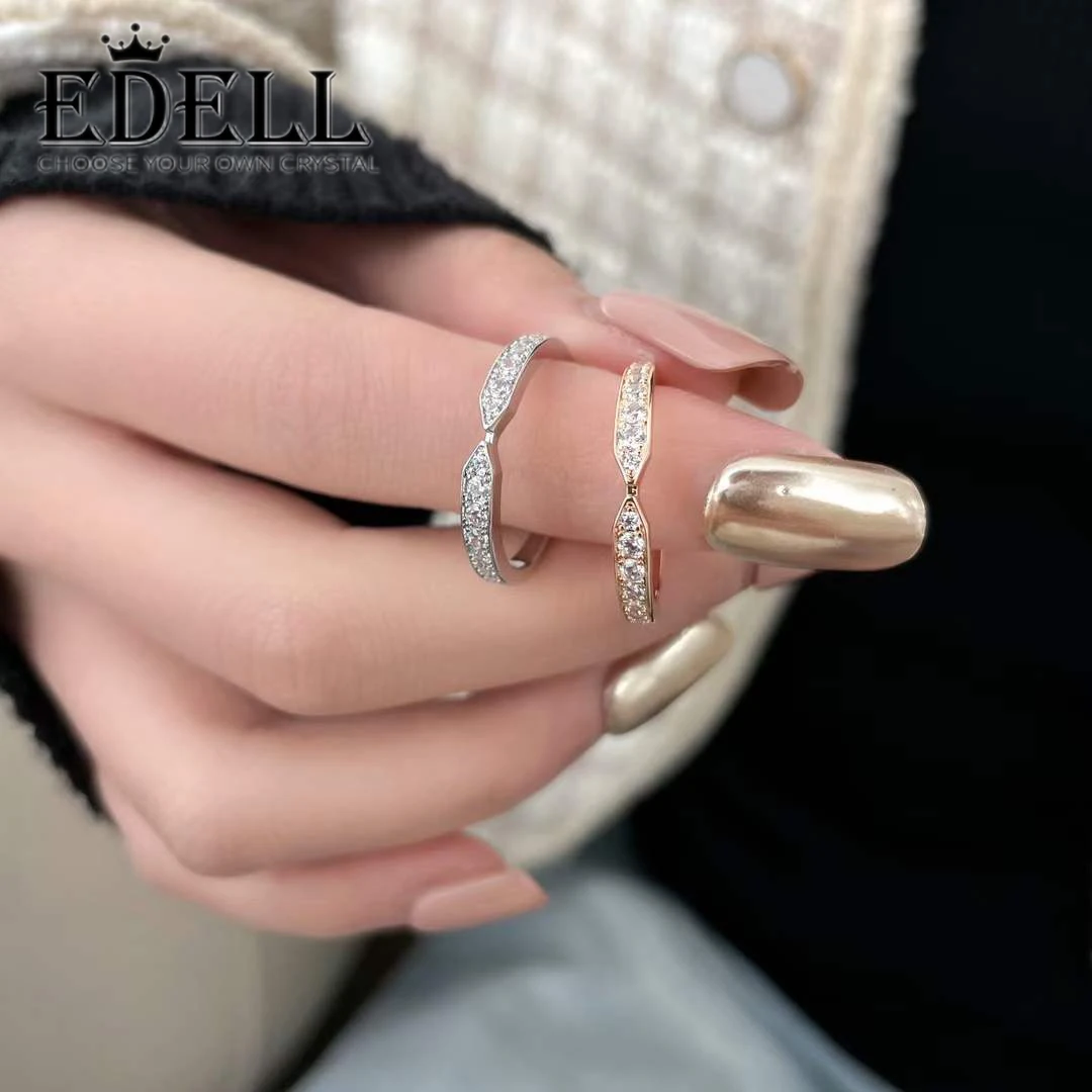 

EDELL's new Chaumet elegant simple arrow two-color ring exquisite Special gifts for Mother Wife Kids Lover Friends