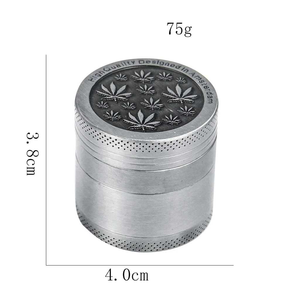 4-слойная металлическая травяная табак трава аксессуары для курения мельница