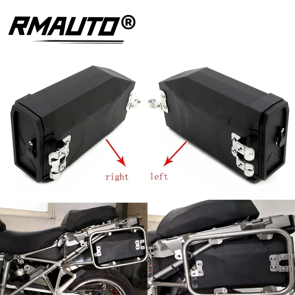 Motorcycle Storage Box Side Repair Tool Box Saddlebags Waterproof Left Right Side for BMW R1200GS R1250GS Benelli TRK502 enlarge