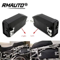 motorcycle storage box side repair tool box saddlebags waterproof left right side for bmw r1200gs r1250gs benelli trk502