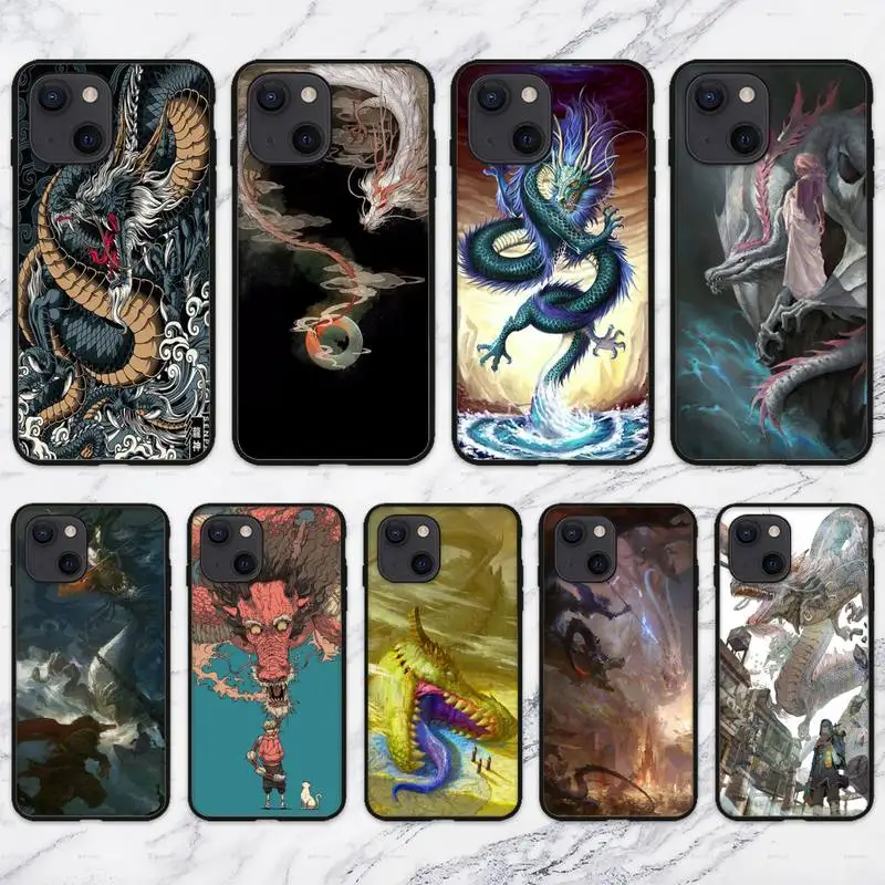 

Креативный чехол для телефона с тираннозавром для iPhone 11 12 Mini 13 Pro XS Max X 8 7 6s Plus 5 SE XR