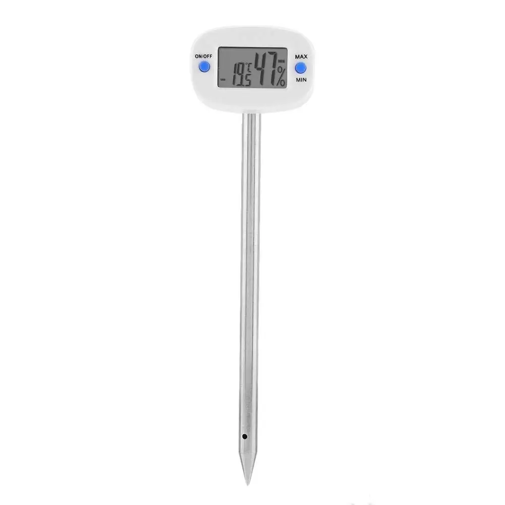 

TA290 Digital Soil Hygrometer Moisture Meter Temperature Humidity Tester with Probe for Gardening Farming