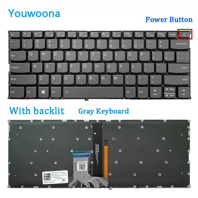 Новая Оригинальная клавиатура для ноутбука LENOVO 6-14IKB K43 K42-80 V720 720S-14 320S-13