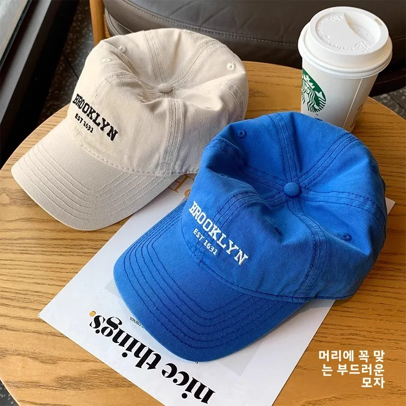 Южная Корея потертая шляпа с рваными полями женская бейсболка широкими мягкий