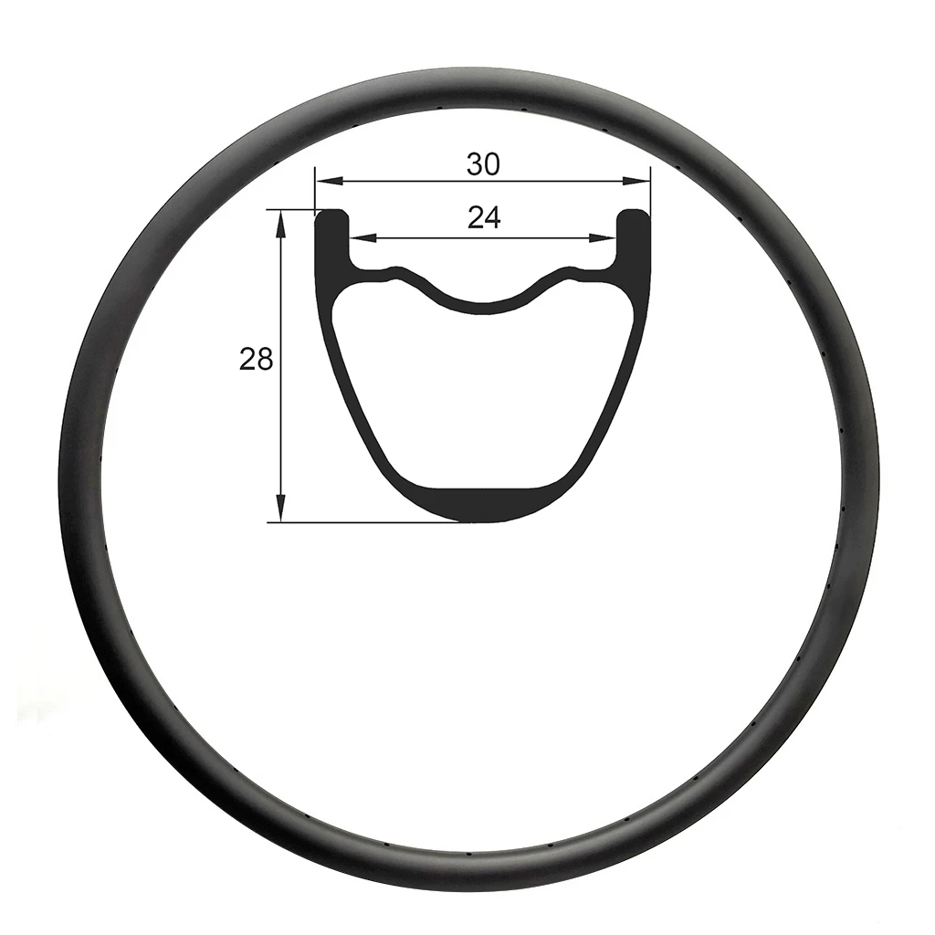 

29er / 650B MTB XC велосипед 30 мм бескамерный обод из углеродного волокна 28 мм Глубина 24H 28H 32H горный велосипед Trail UD 3k 12K 29in 27,5 велосипед