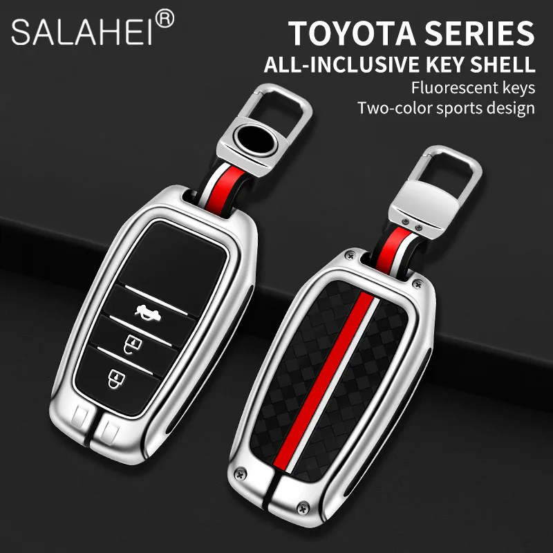 

Интеллектуальный Автомобильный ключ дистанционного управления чехол Защитный чехол для Toyota Hilux Fortuner Land Cruiser Camry Coralla Crown RAV4 Highland Accessories