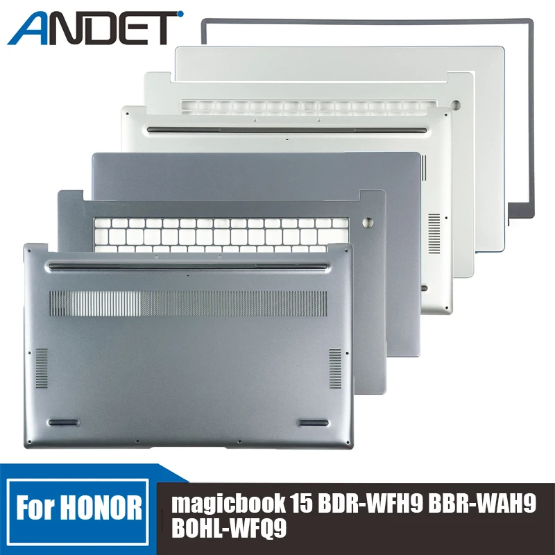 

New For HONOR Magicbook 15 BDR-WFH9 BBR-WAH9 BOHL-WFQ9 Screen Back Shell Top Case Keyboard Bezel Palmrest Lower Cover Shell
