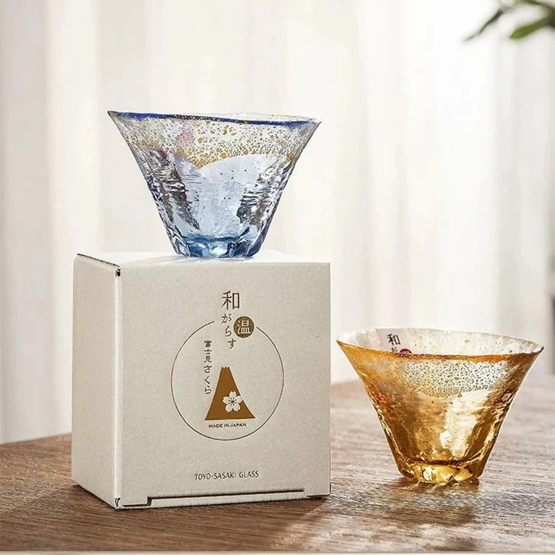 Стеклянная чаша Sasaki Mount Fuji Cherry Blossom 80 мл