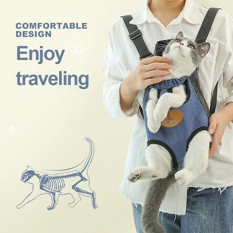 

YOKEE Hoopet Pet Cat Carrier Fashion Travel Bag Dog Backpack Breathable Pet Bags Shoulder Puppy Carrier