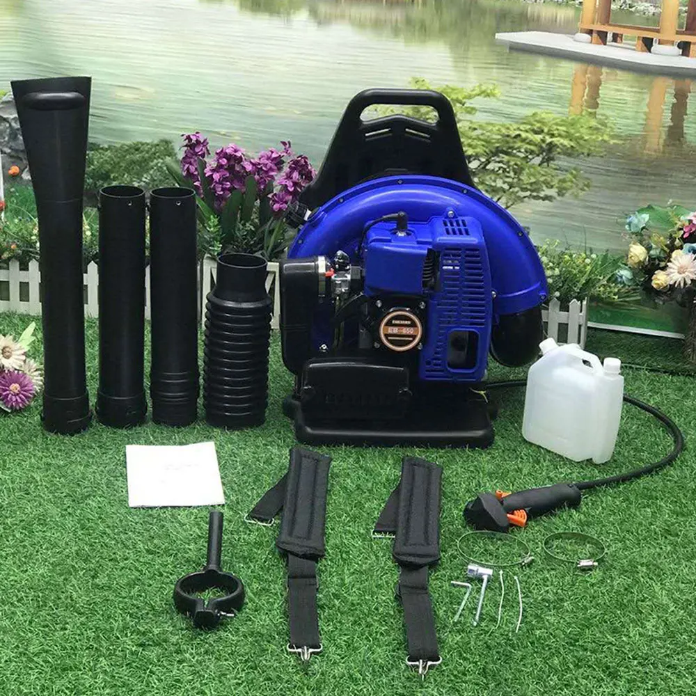 High Power Backpack Winter Snow Blowing Machine Dust Removal Fire Extinguishing Leaf Blower 1.8l 63.3cc Eb650