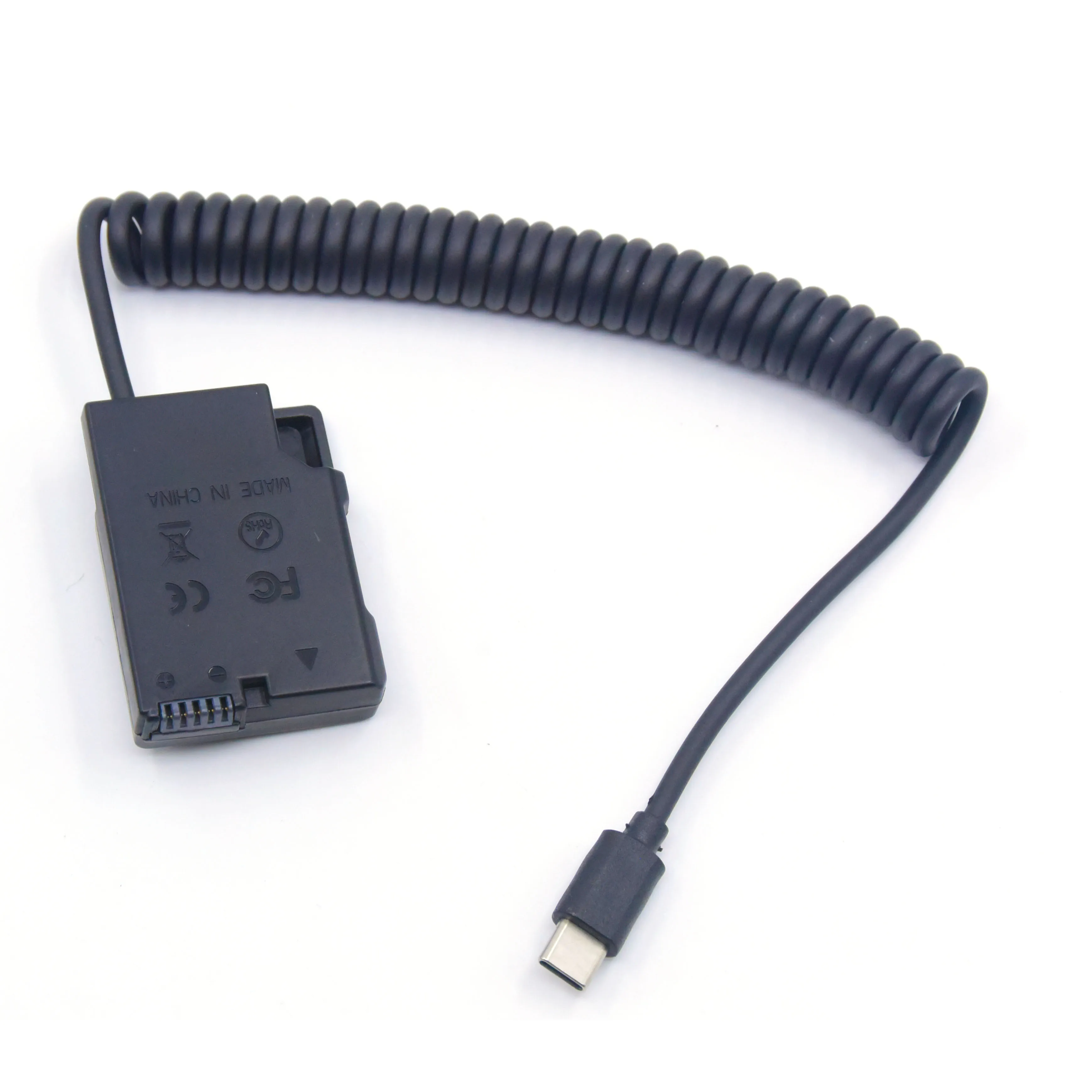 

USB Type-C Power Bank Cable EN-EL14 EP-5A Dummy Battery DC Coupler For Nikon D5300 P7000 P7700 D3100 D3400 D5100 D5200 P7100
