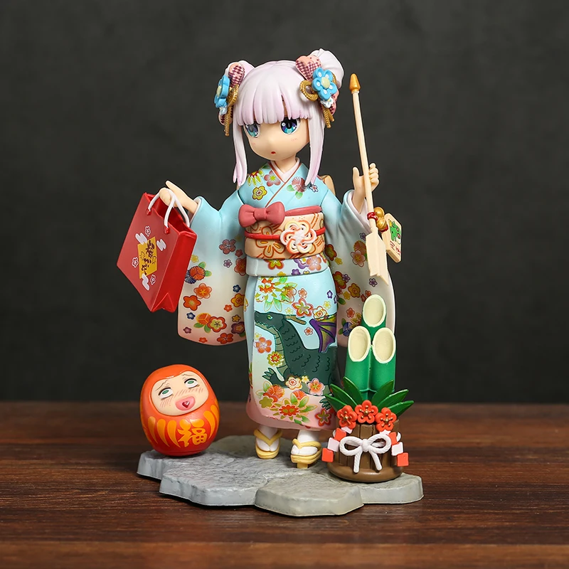 

Miss Kobayashi's Dragon Maid Kanna Kamui Kimono Ver. 1/7 Scale Collectible Model Doll Figure Toy