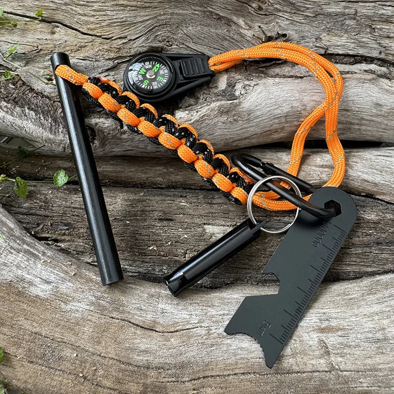 Bear Grylls Survival Fire Starter, магниевый кремневый стержень, портативный аварийный комплект Firesteel, компас-свисток для кемпинга, пешего туризма, инструмент (art.: 3920d3c19d83e) - 3920d3c19d83e