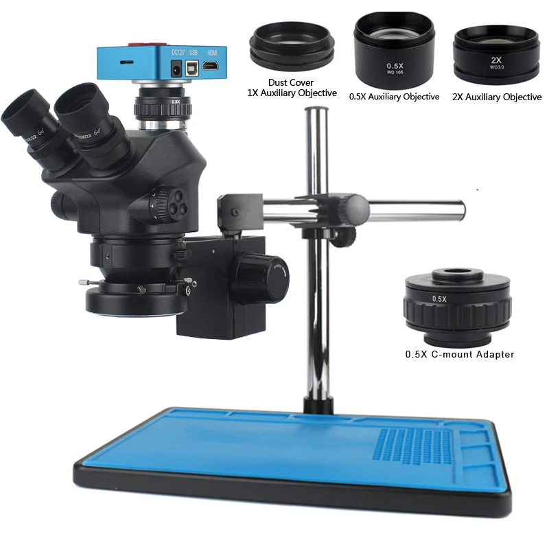 

Промышленный стереомикроскоп HIGH CLOUD 3.5X-100X металлический