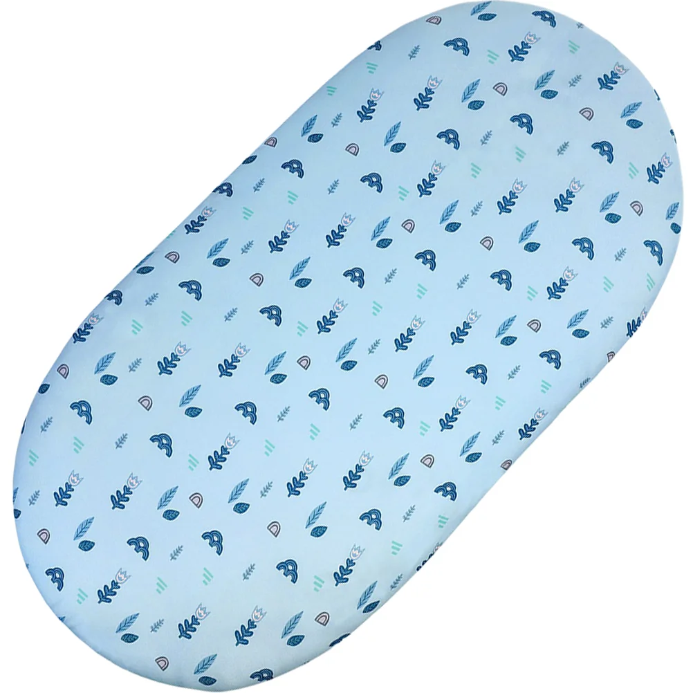

Crib Sheet Mattress Sheet Cover Oval Bassinet Sheet for Boys Girls