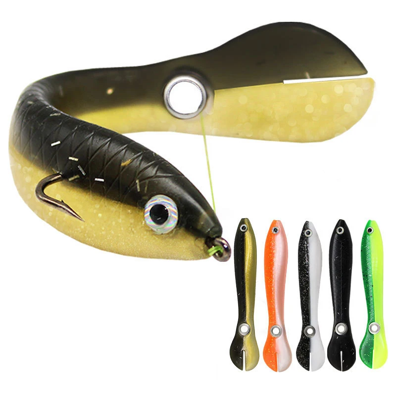

Fishing Lure 5pcs 10cm 6g Silicone Soft Bait Artificial Lures Pesca Fishing