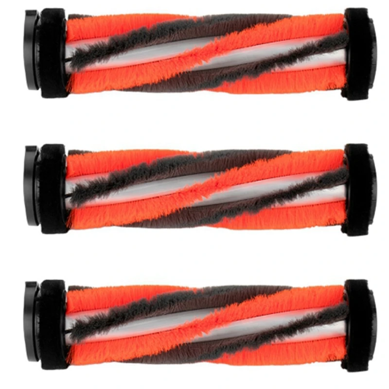 

3Pcs Replacement Spare Parts For Dyson V7 V8 V10 V11 Vacuum Cleaner Soft Velvet Floor Blanket Suction Head Roller Brush