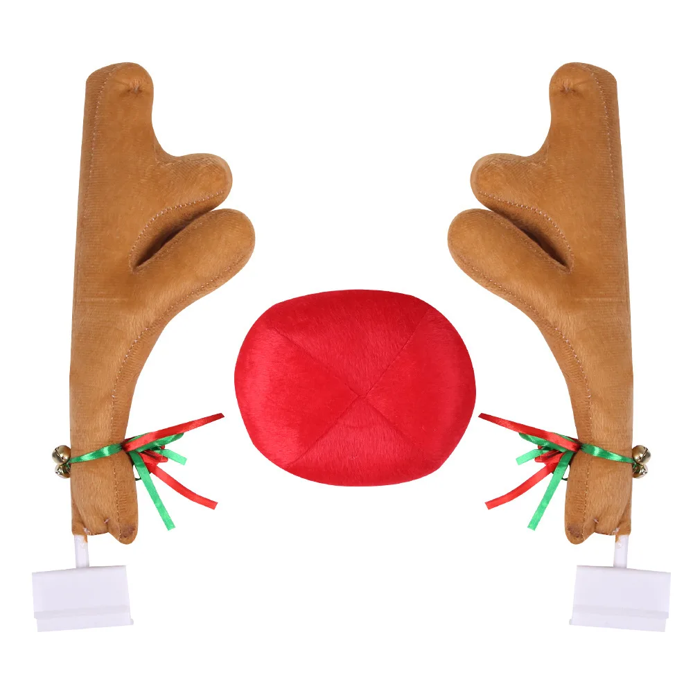 Симпатичный комплект для носа в автомобиле и рождественские принадлежности